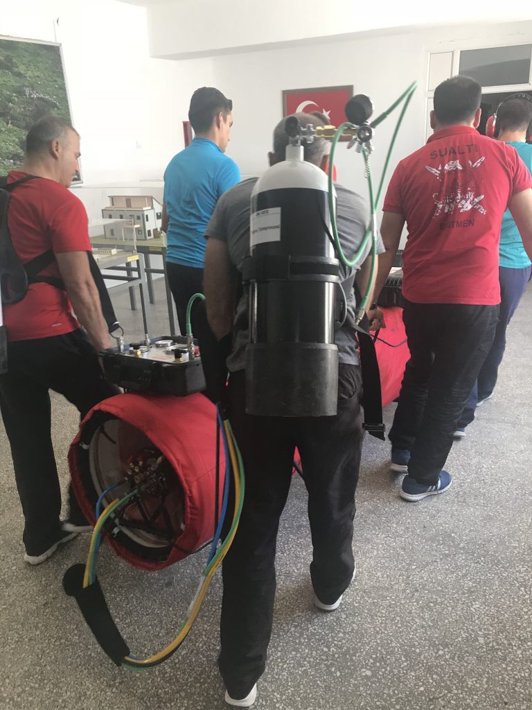 Carrying the chamber